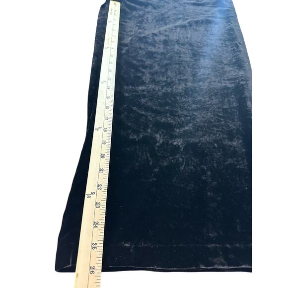 NWT EILEEN FISHER Velvet Straight Leg Pants Black XL Pull-On Side Pockets - Picture 5 of 7
